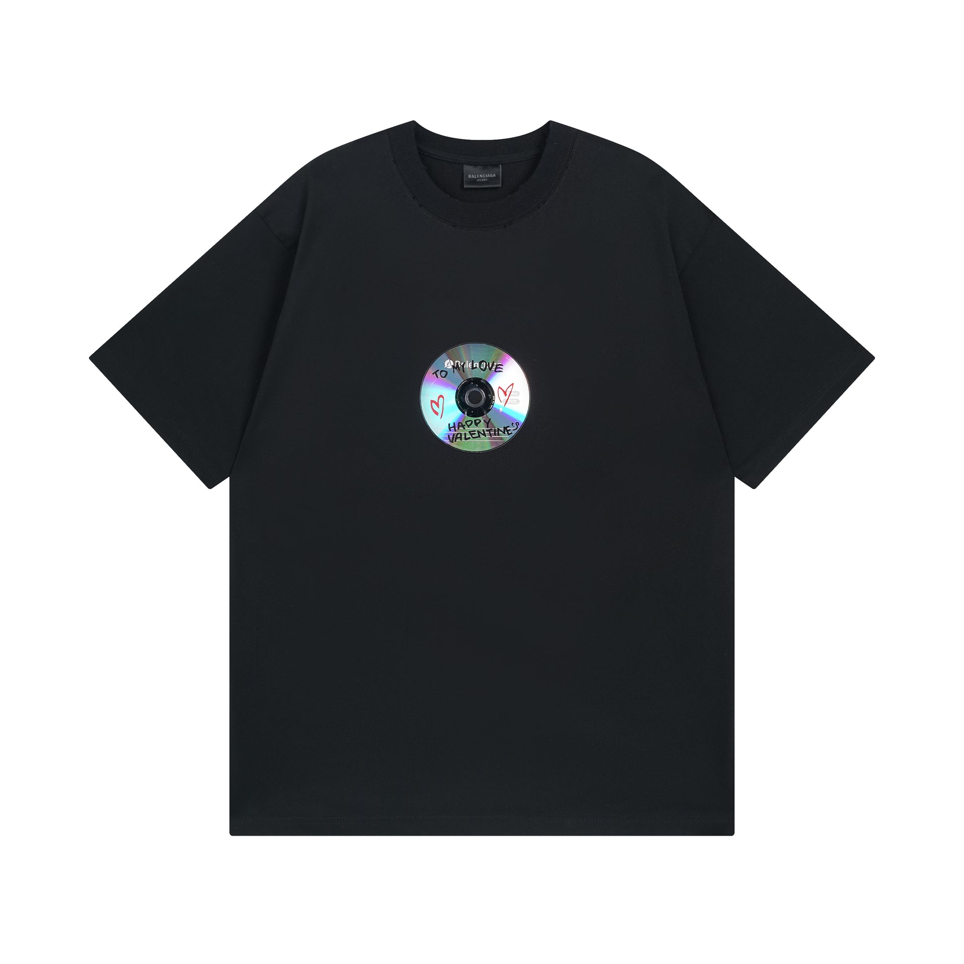 Balenciga logo tee BL233328 black