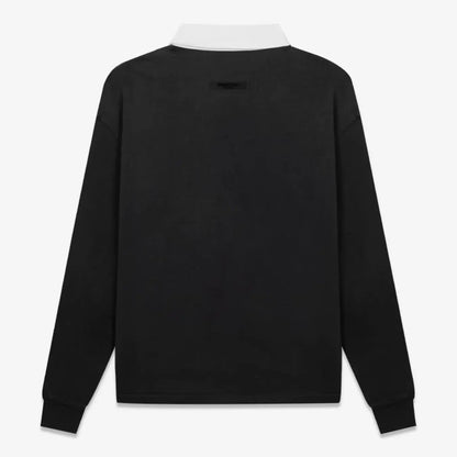 FOG FEAR OF GOD 22 double line 1977 sweatshirt ESSENTIALS casual POLO collar top