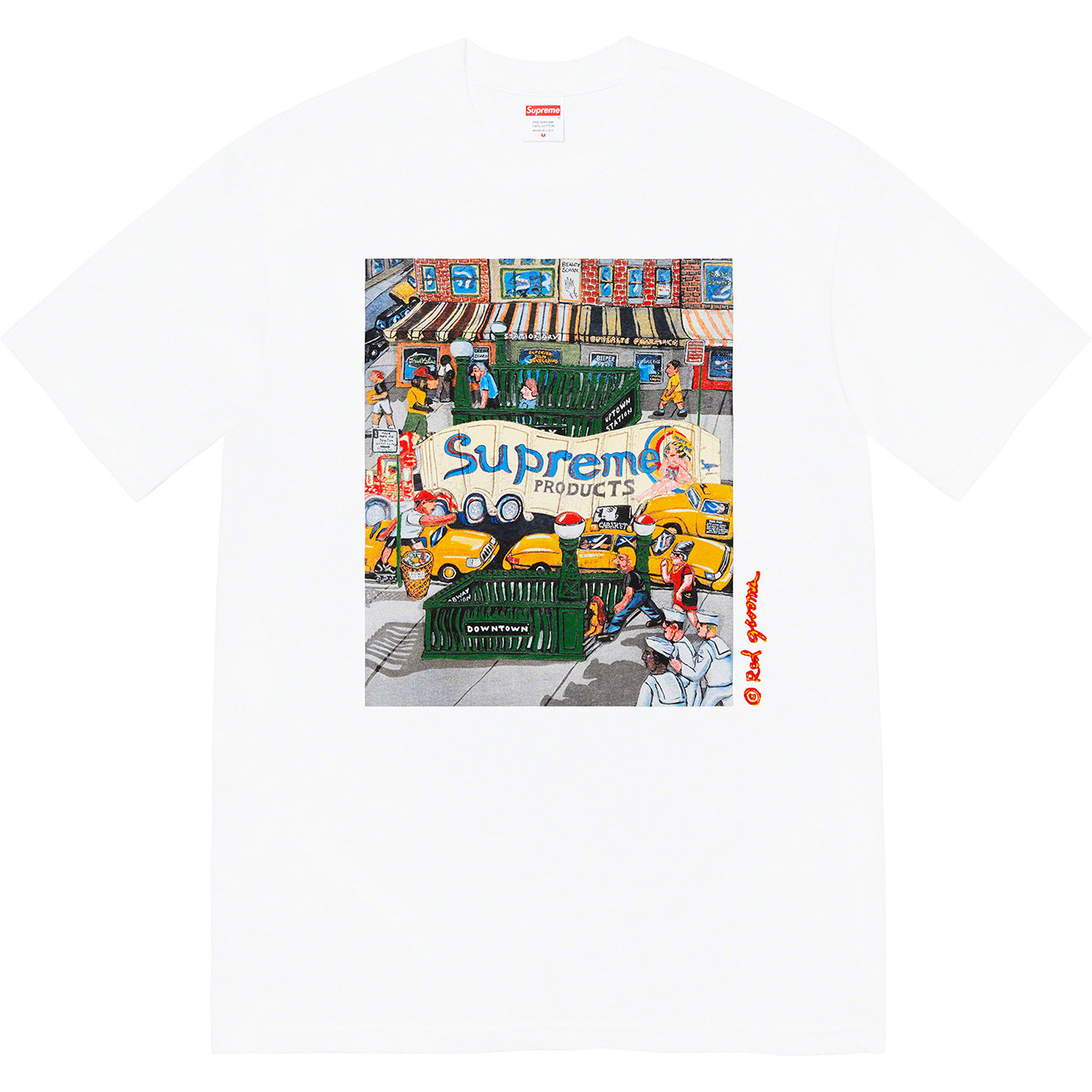 Supreme Manhattan Tee White