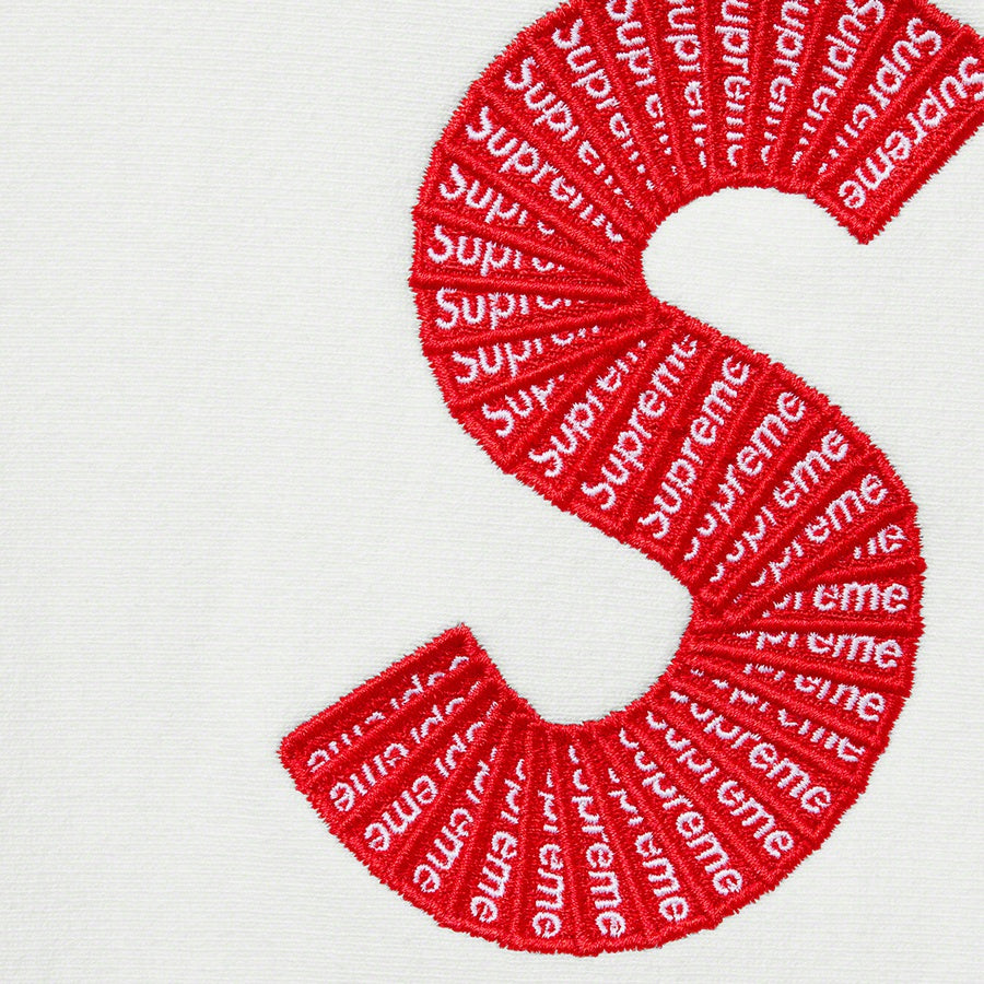 Supreme S Logo Hooded Sweatshirt Black