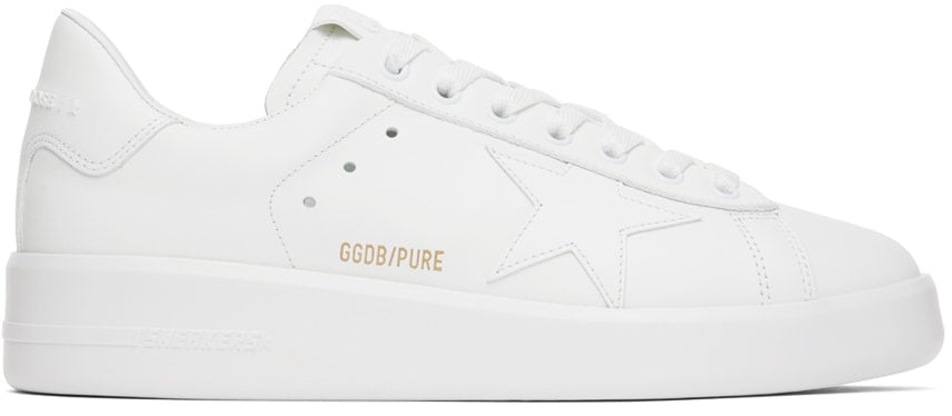 GOLDEN GOOSE حذاء رياضي بيور ستار أبيض