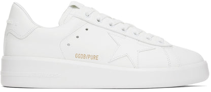 GOLDEN GOOSE حذاء رياضي بيور ستار أبيض