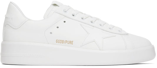 GOLDEN GOOSE حذاء رياضي بيور ستار أبيض