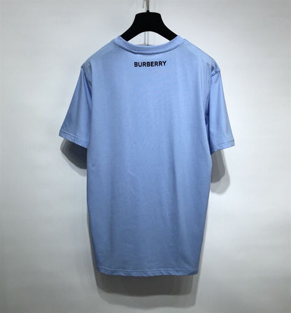BURBERRY LETTER GRAPHIC COTTON OVERSIZED T-SHIRT – BRS020
