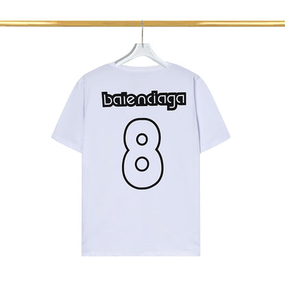Balenciga logo tee Lc12026 white