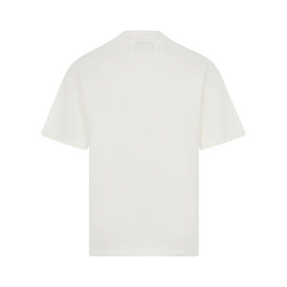 REPRESENT  SHARK FLAT WHITE TEE