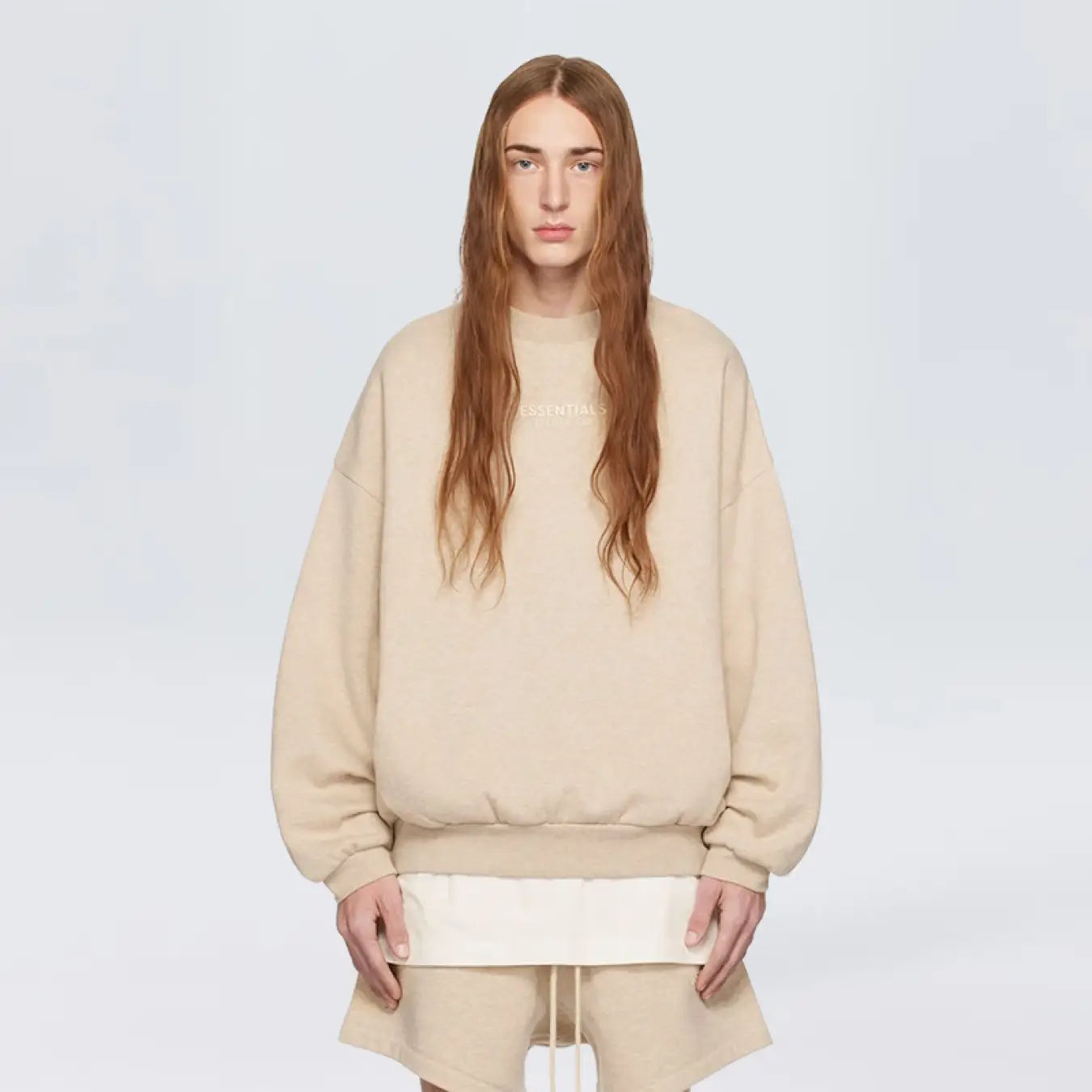FOG FEAR OF GOD 23 Cloud Series Round Neck Sweater ESSENTIALS Casual Simple Top