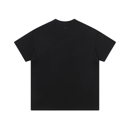 AMI Paris Logo Tee Black