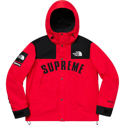 Supreme The North Face Arc Logo Mountain Parka Red