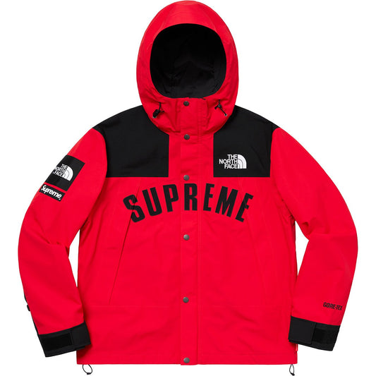 Supreme The North Face Arc Logo Mountain Parka Red