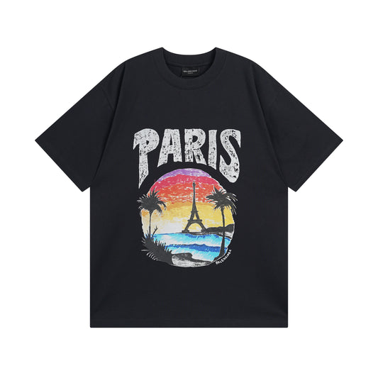 Balenciga logo tee BL23218 black