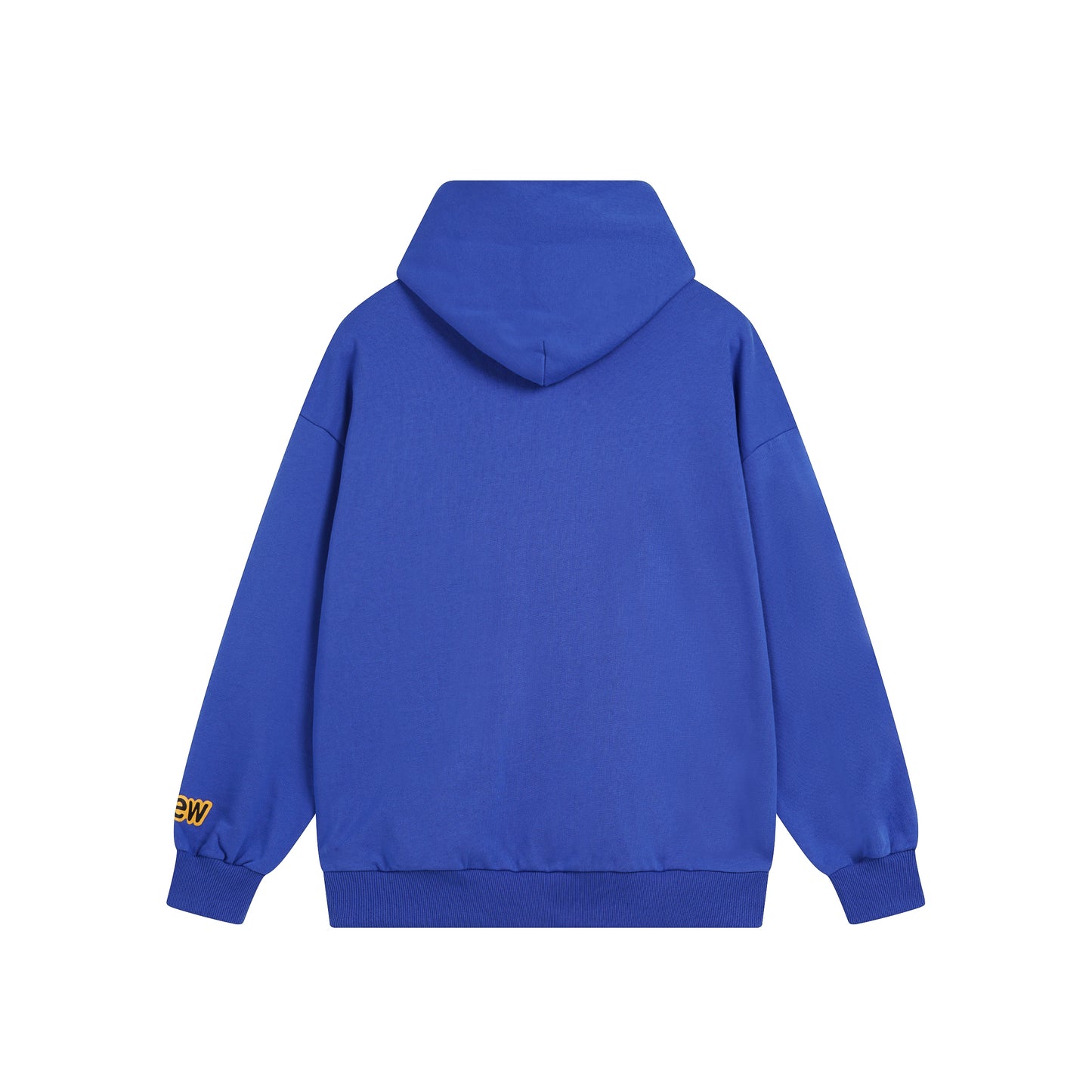 Drew House Smiley Face Series Mascot Navy Smiley Face Hooded Fleece Sweatshirt Winter Unisex Navy Blue