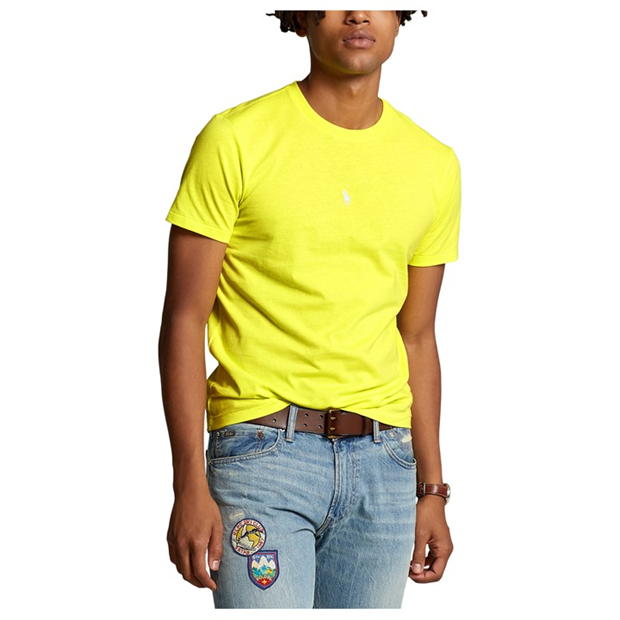 Ralph Lauren Center PP Tee Yellow