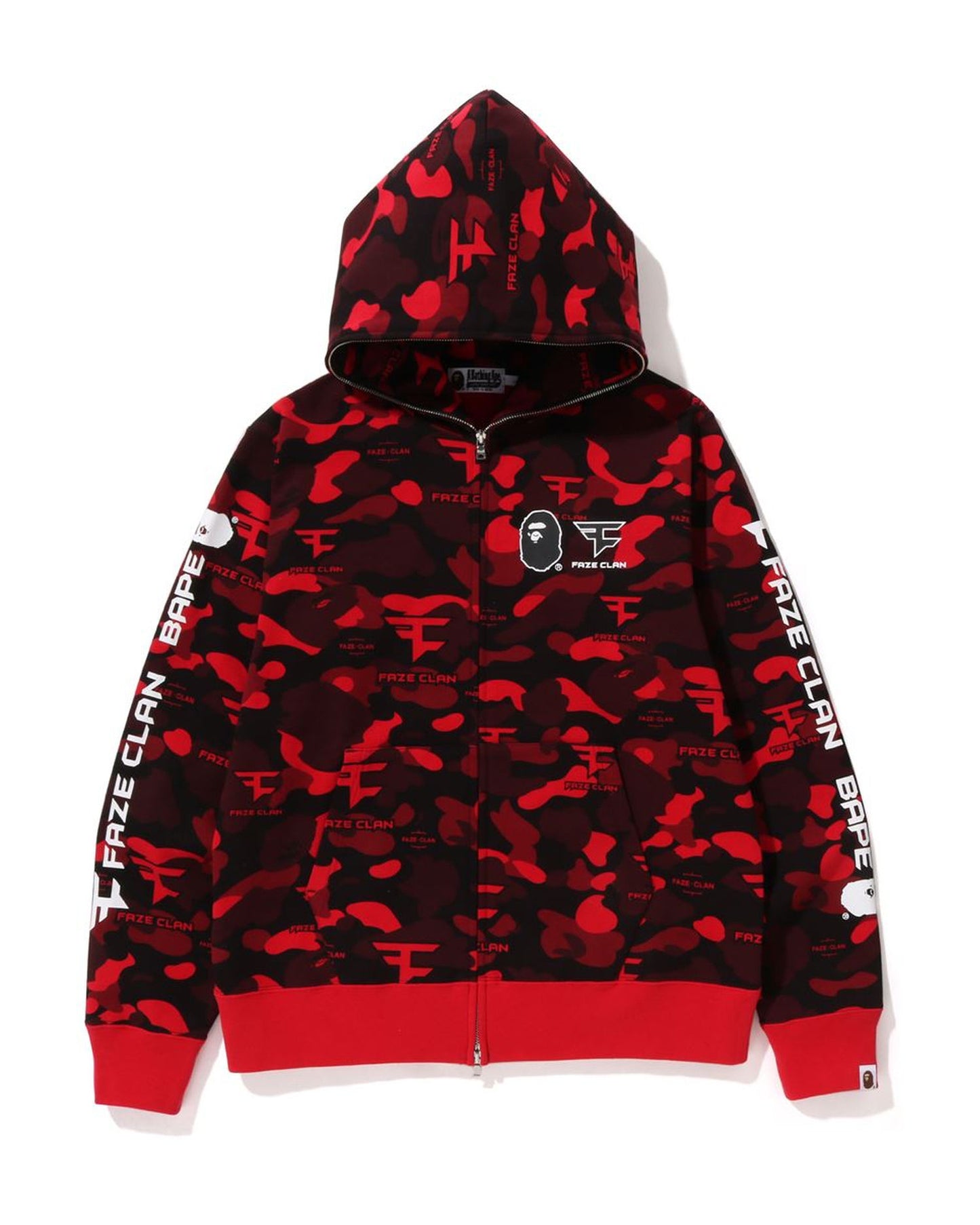 A Bathing Ape  X Faze Clan Full Zip Hoodie