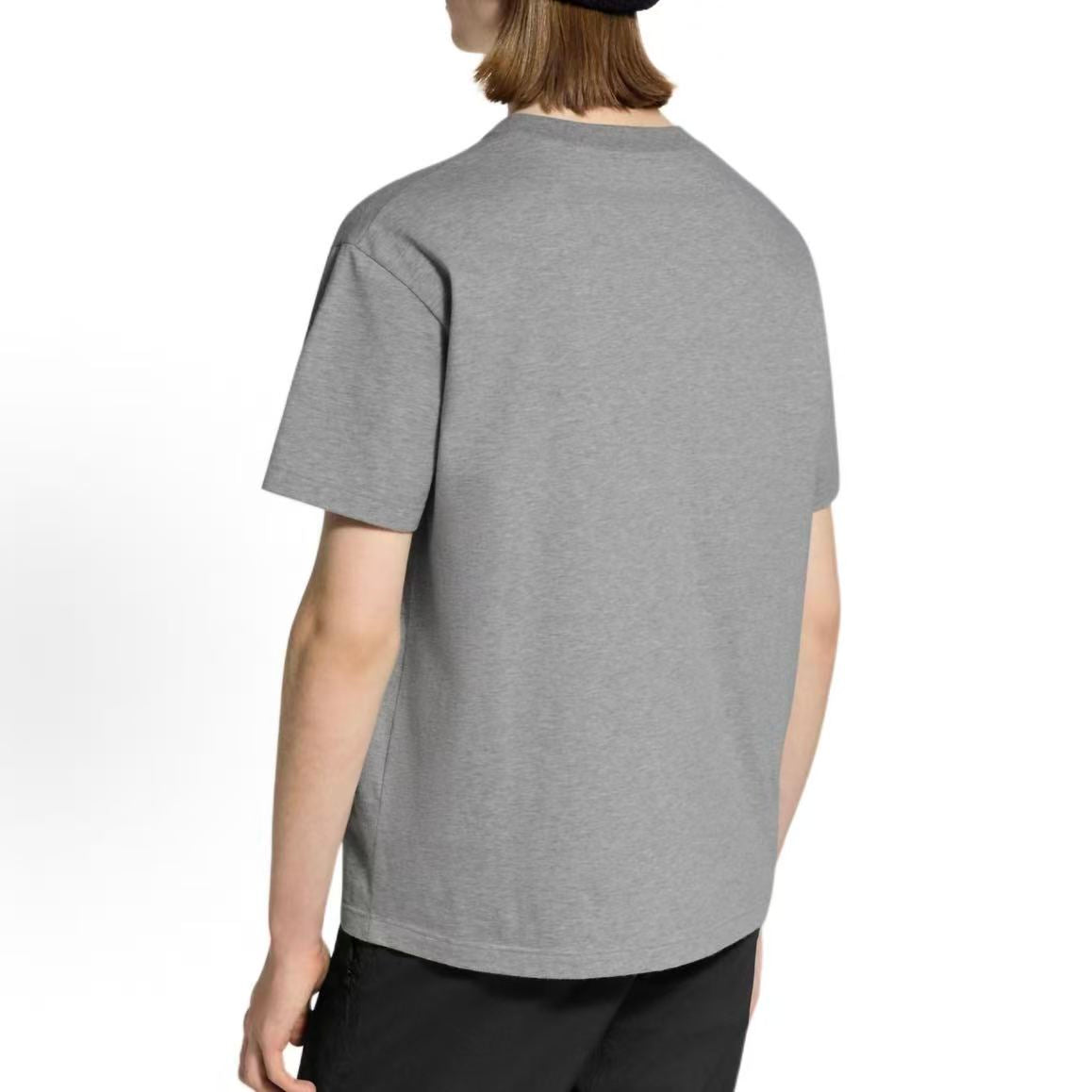 LOUIS VUITTON SS26 Men's SKI Skiing Collection Round-neck Short-Sleeve T-Shirt (Men's Style) with Logo Patch