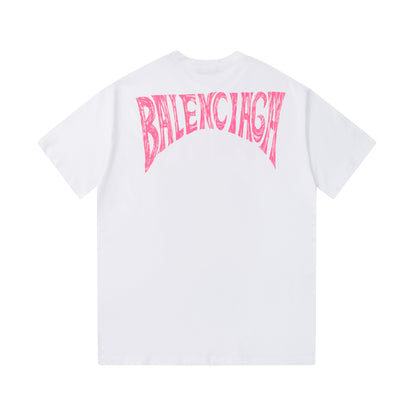Balenciga logo tee xc2523 white