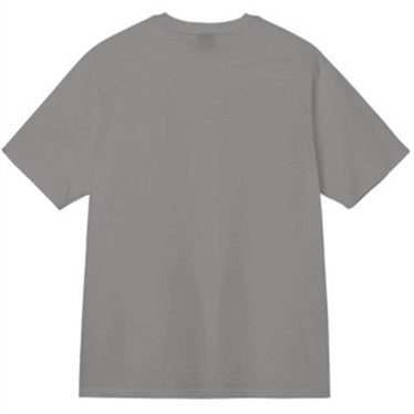 STUSSY METAL CUBE PRINT TEE GREY