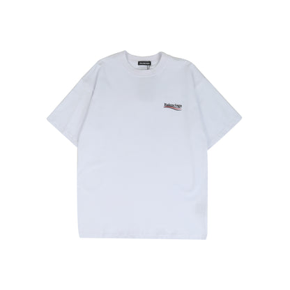 Balenciga logo tee LX002 white