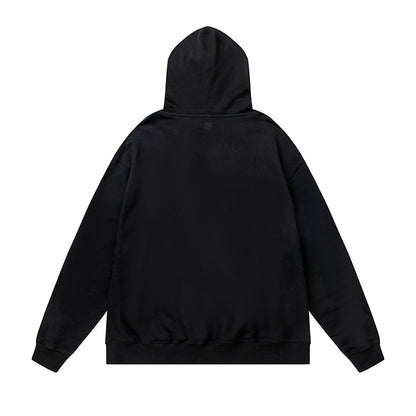 AMI  Big Logo Hoodie Black