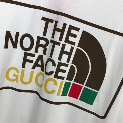THE NORTH FACE X GUCCI OVERSIZE T-SHIRT IN WHITE – GGS001