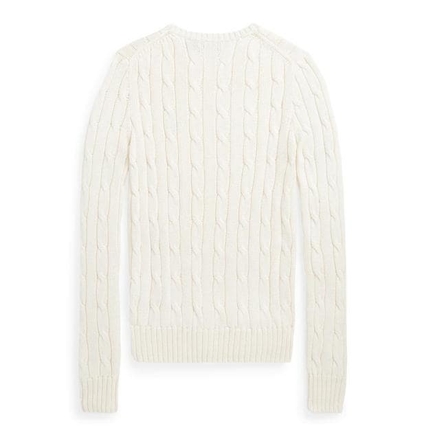 Ralph Lauren Julianna Crewneck Sweater Cream