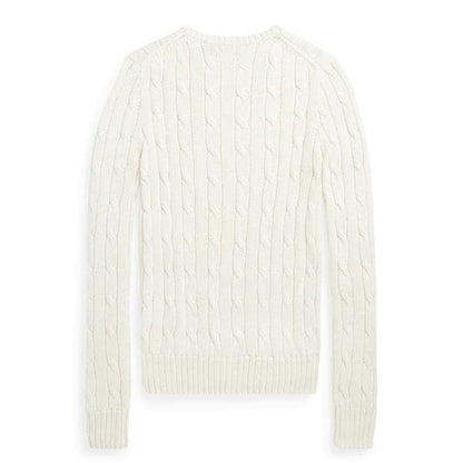 Ralph Lauren Julianna Crewneck Sweater Cream