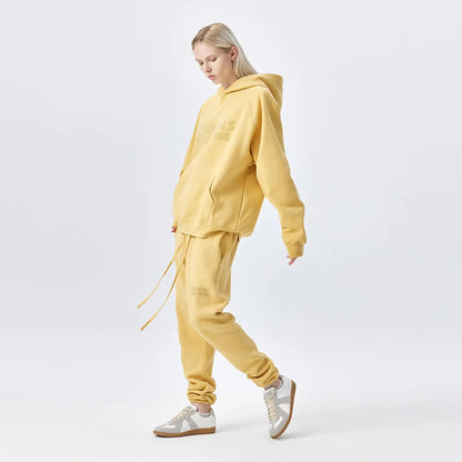 FOG FEAR OF GOD 23 double line chest double row hoodie ESSENTIALS retro casual sweatshirt