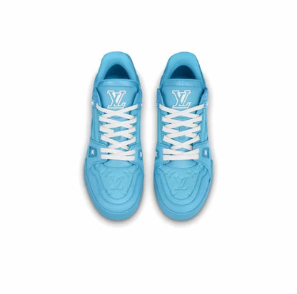 LOUIS VUITTON TRAINER SNEAKERS IN BLEU UNISEX  LSVT128