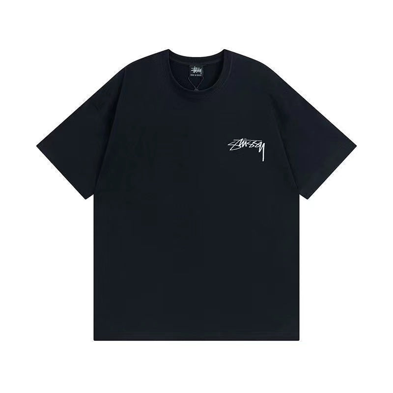 STUSSY LOGO TEE BLACK