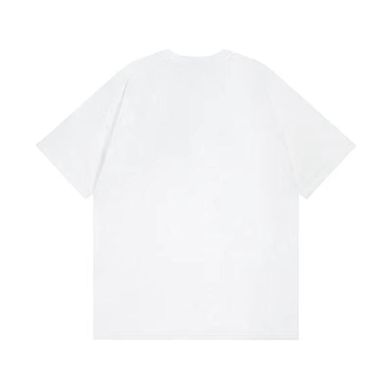 STUSSY LETTER PRINT TEE WHITE