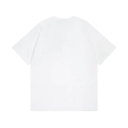 STUSSY LETTER PRINT TEE WHITE