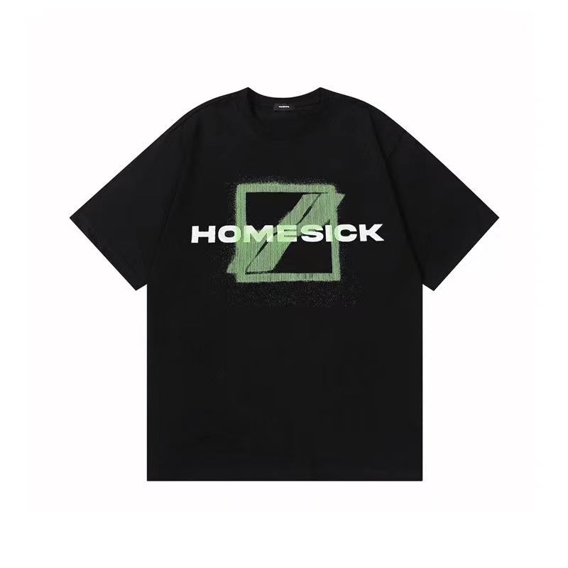 WE11DONE Homesick Print Tee Black