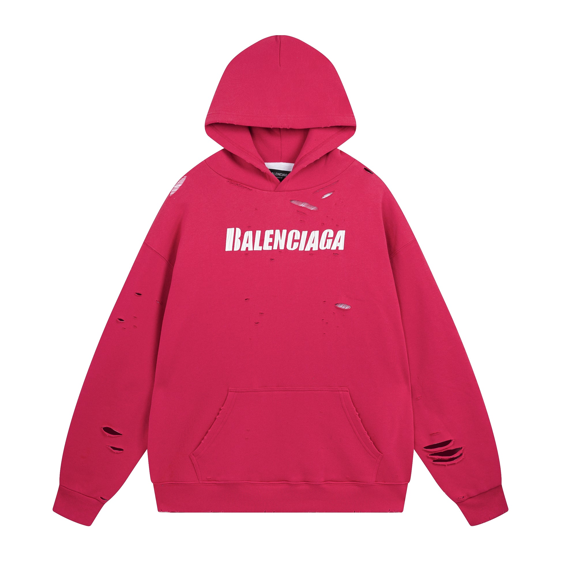 Balenciga logo hoodie BL238001 red