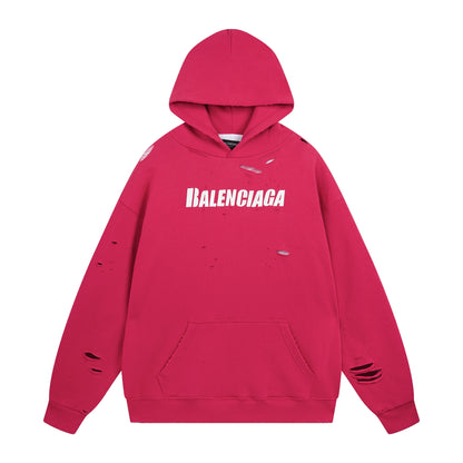 Balenciga logo hoodie BL238001 red
