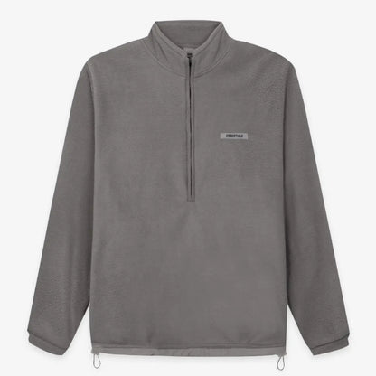 FOG FEAR OF GOD Polar Fleece Sweater ESSENTIALS Casual Half-Zip Top Jacket