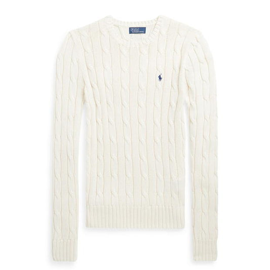 Ralph Lauren Julianna Crewneck Sweater Cream