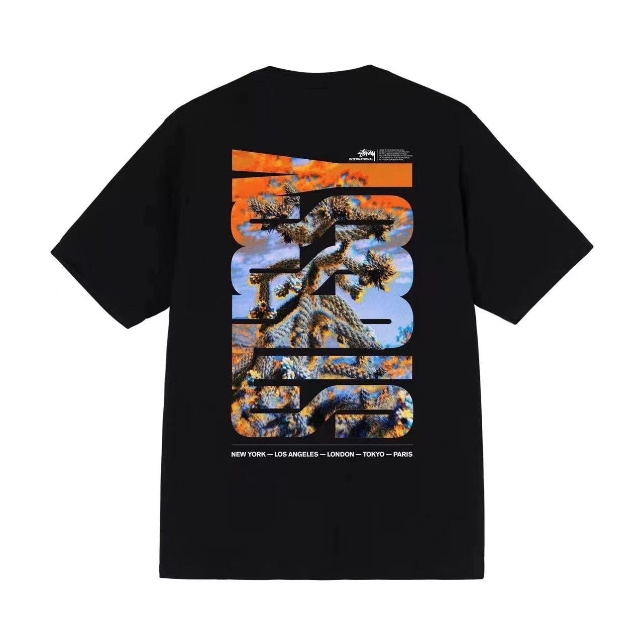 STUSSY DESERT SKY TEE BLACK