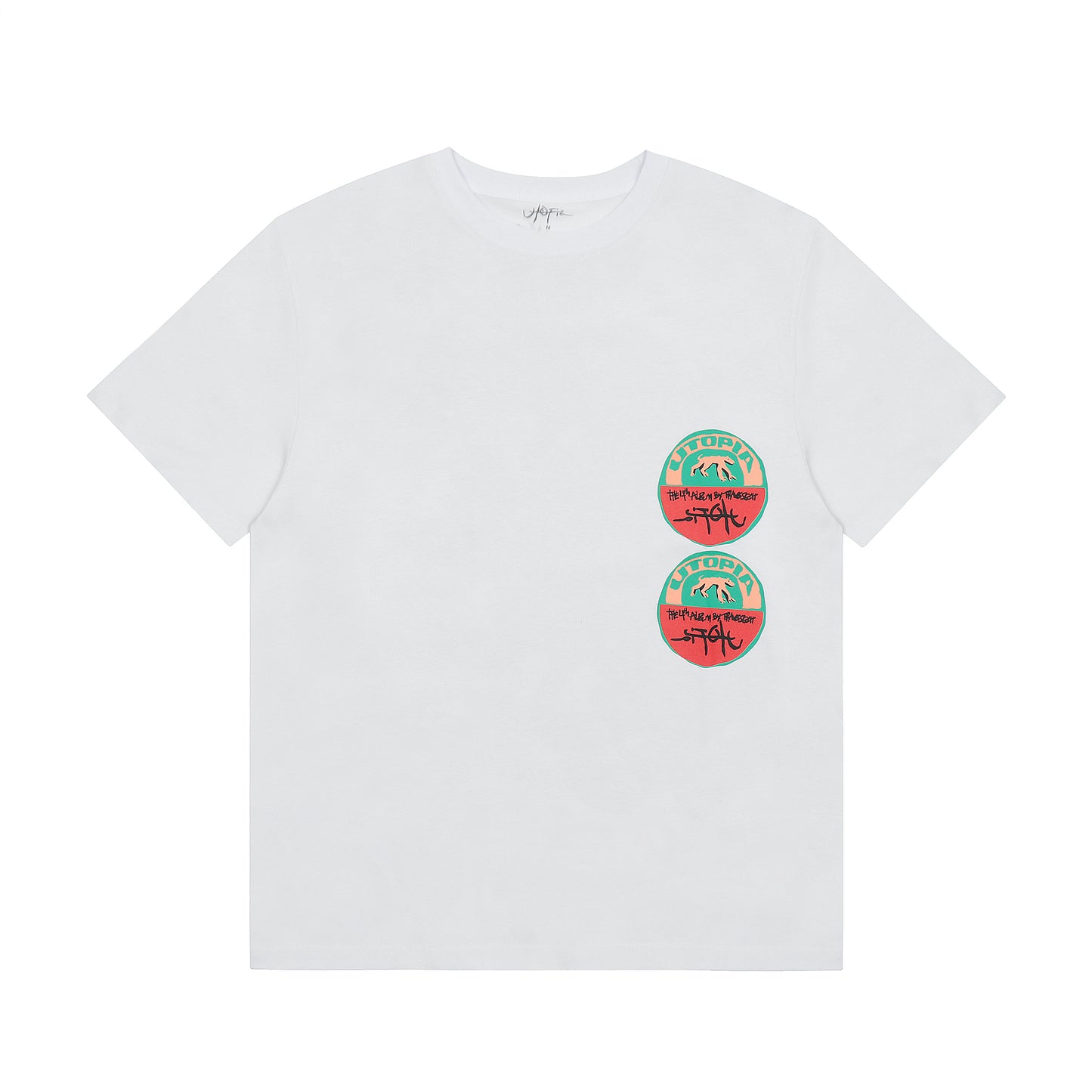 Travis Scott Hand Print T shirt White