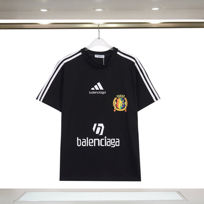 Balenciga logo tee 9082 black