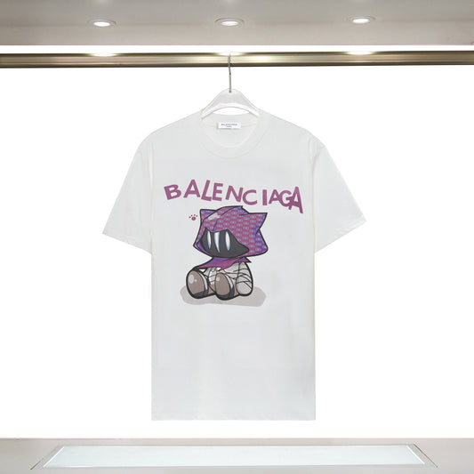 Balenciga logo tee XH-B382 white