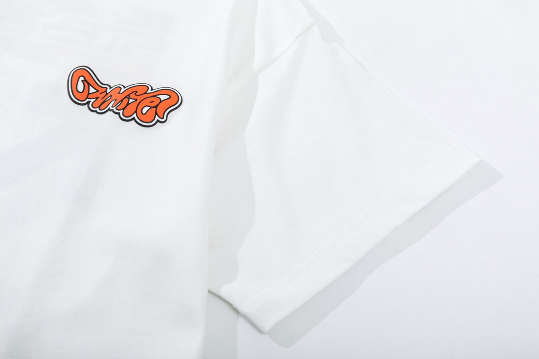 Off-White Snake Arrow Embroidered T-shirt
