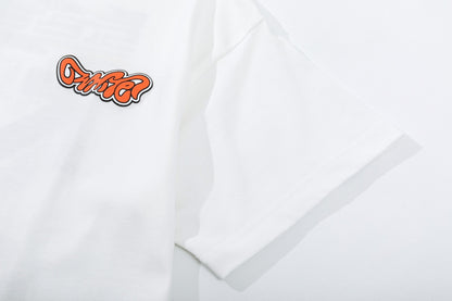 Off-White Snake Arrow Embroidered T-shirt