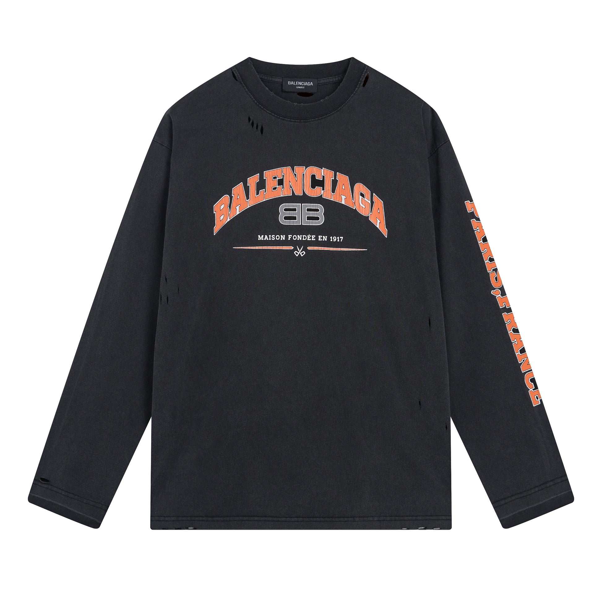 Balenciga logo tee P105 black