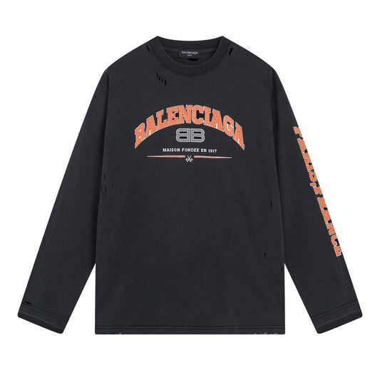 Balenciga logo tee P105 black