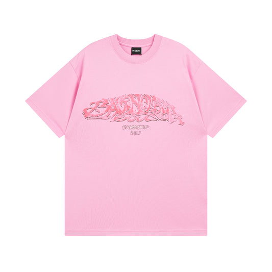 Balenciga logo tee BL223109 pink
