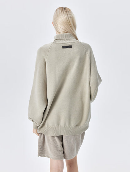 FEAR OF GOD ESSENTIALS 23 double stitch turtleneck sweater