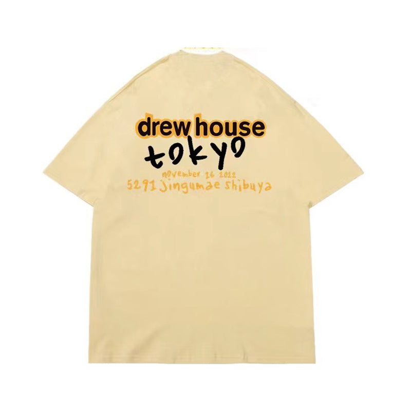 DREW HOUSE TOYKO POP-UP EXCLUSIVE T-SHIRT APRICOT