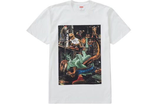 Supreme T-Rex Tee White