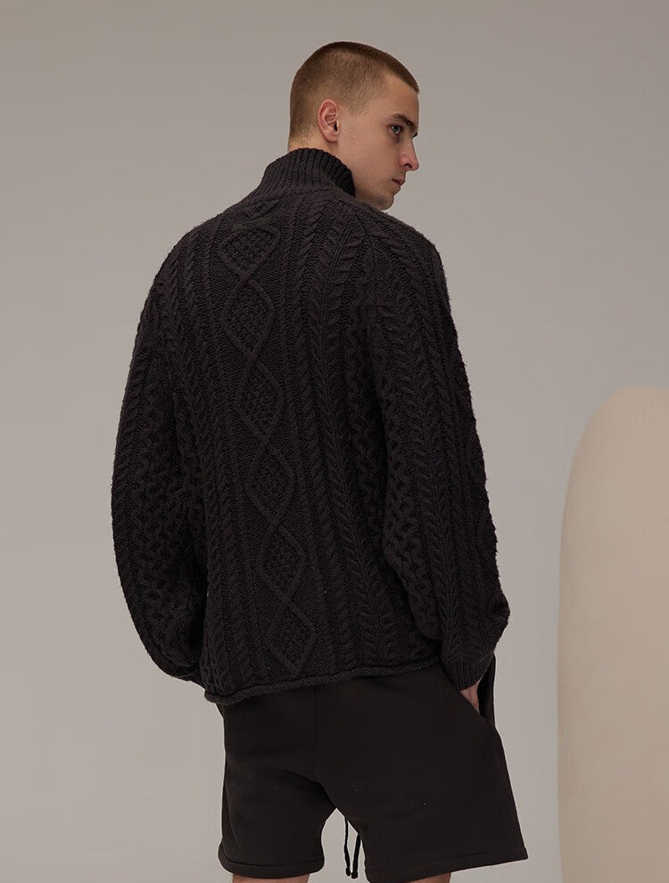 FEAR OF GOD ESSENTIALS 22 vintage twist turtleneck sweater