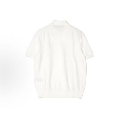 Ralph Lauren Logo Button Short-Sleeved Polo Shirt - Men's - White
